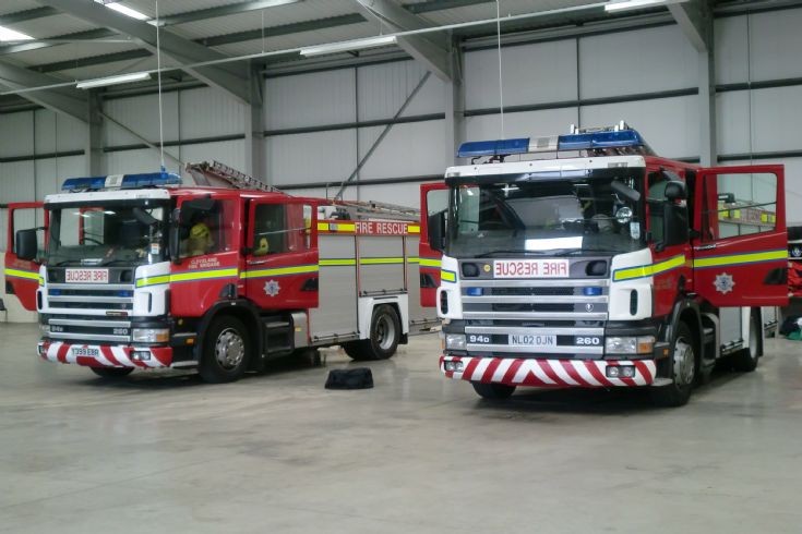Redcar temp fire station
