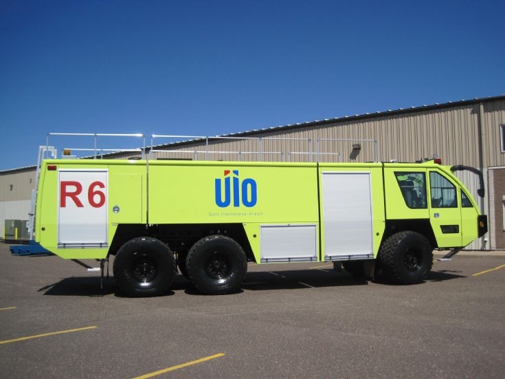 Quito Airport, Ecuador. Rosenbauer Panther