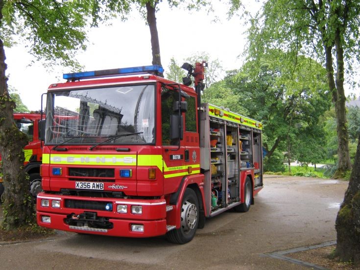 Derbyshire Dennis Sabre Rescue Tender