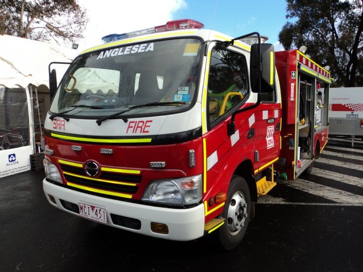 Hino Light Pumper From Anglesea CFA