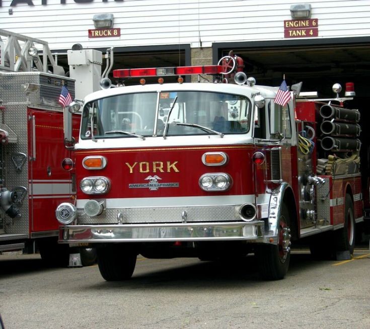 American Lafrance fire engine