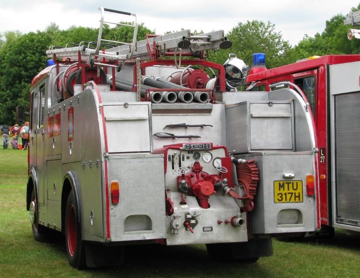 Dennis F38 Rear View