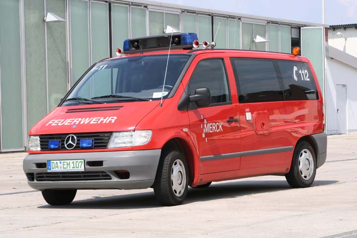 Werkfeuerwehr Merck Mercedes Duty Officer