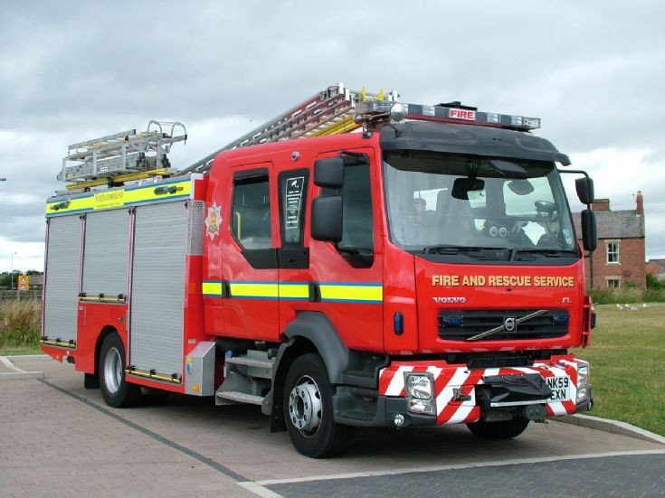Volvo FLL Pump, Northumberland Fire & Rescue.