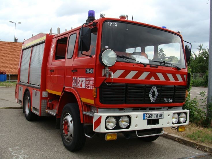 Renault Pumper Haut-Rhin France