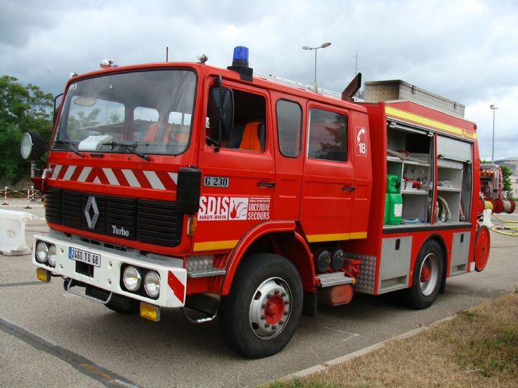 Renault Pumper 3 of Haut-Rhin France