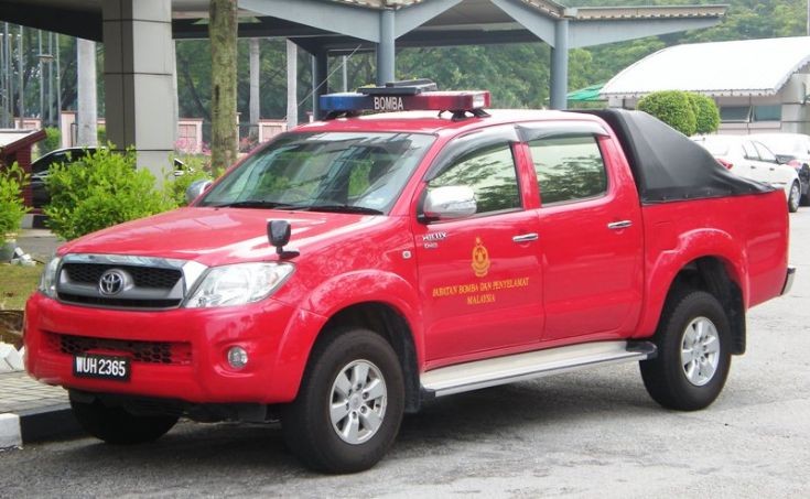 Toyota fire engine