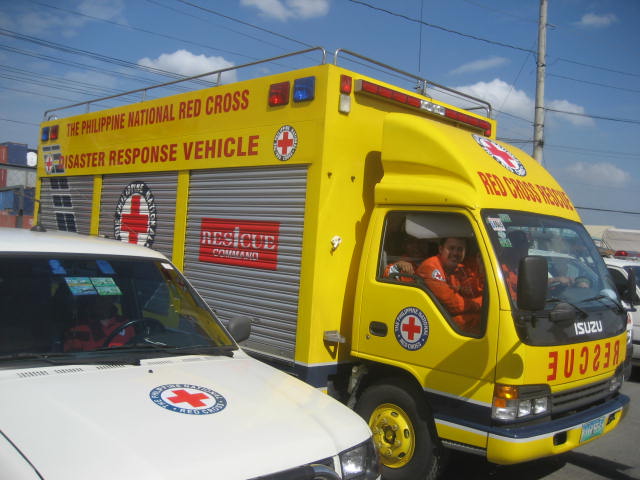 Isuzu ELF NPR Fire Rescue Van (Phil. Red Cross)