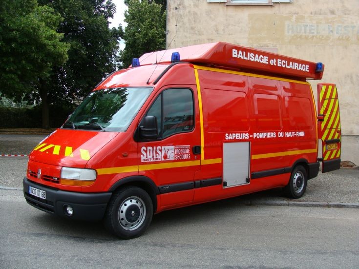 Renault Signalisation Van of Ostheim Fire Service
