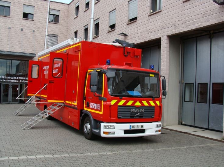 MAN Command truck Haut-Rhin 68 France