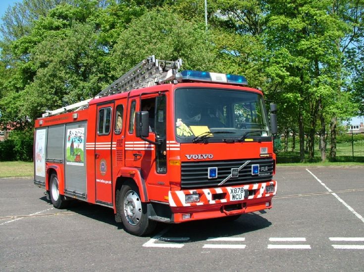 Volvo FL6 Rescue Pump at Gosforth, Tyne and Wear