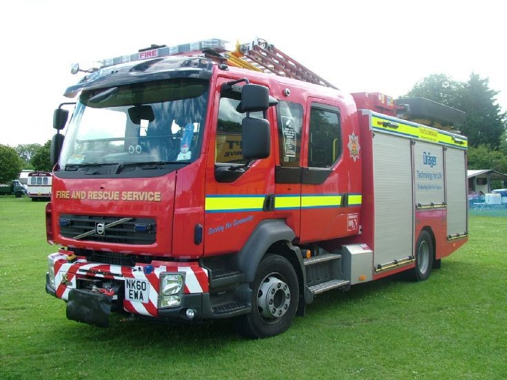 Volvo FLL Pump at Northumberland Fire & Rescue