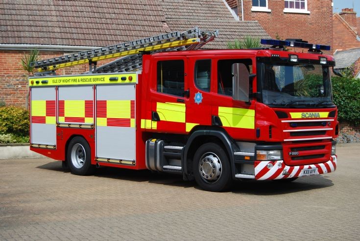 Isle of Wight Fire & Rescue Scania P280 