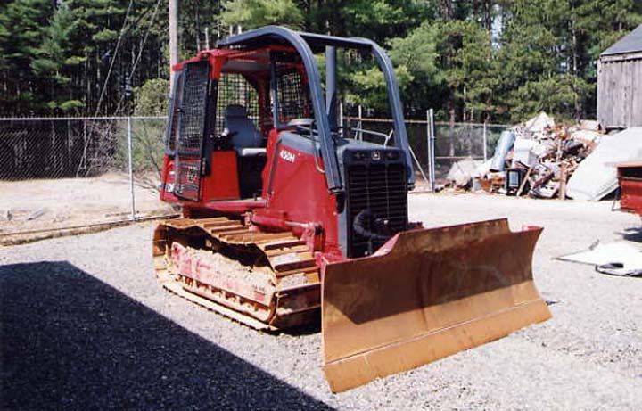John Deere wildland fire dozer