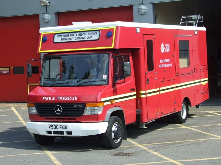 Emergency Catering Unit Mercedes V530 FCR