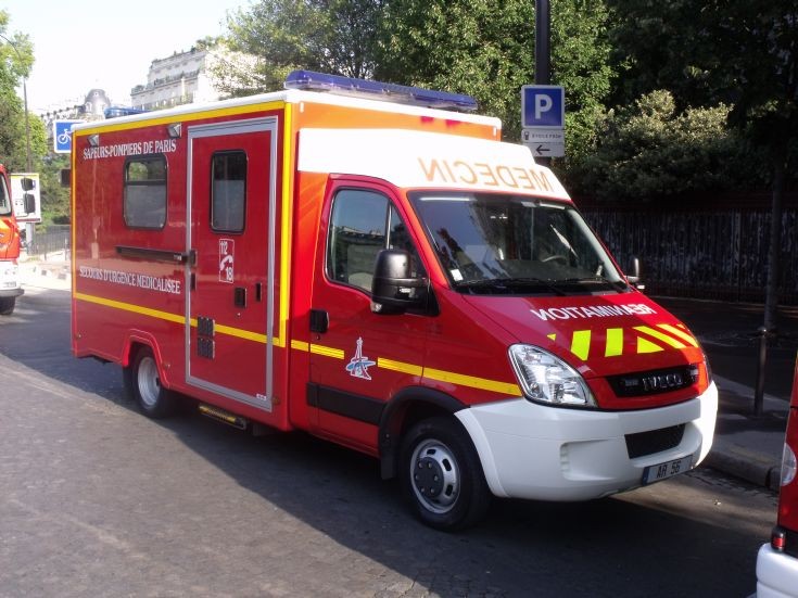 Iveco AR56 of Paris fire brigade Iveco