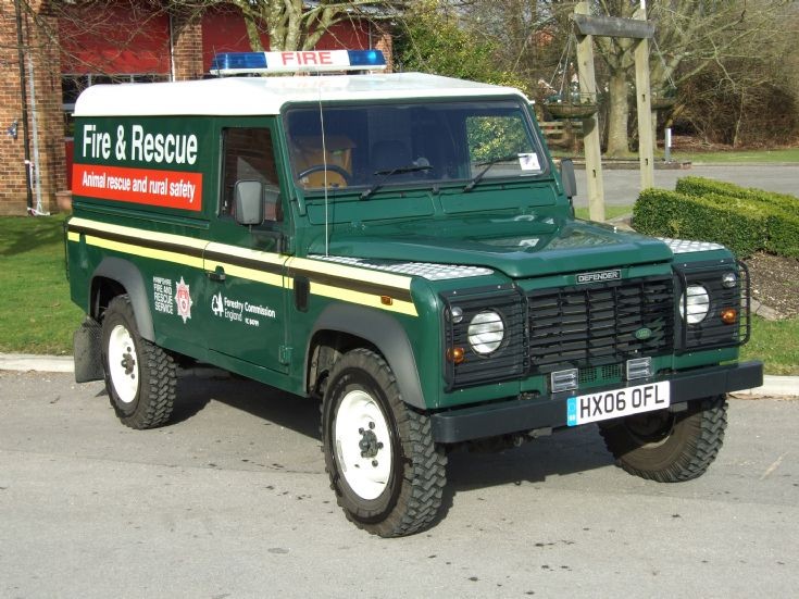Rural Safety Officer Land Rover HX06 OFL