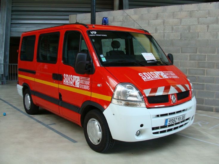 Renault van SDIS 68 Haut-Rhin FD – France