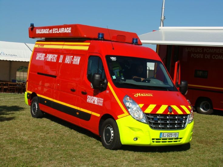 Renault signal van SDIS 68 Haut-Rhin FD – France