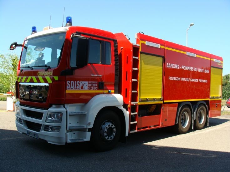 MAN tender SDIS 68 Haut-Rhin FD – France