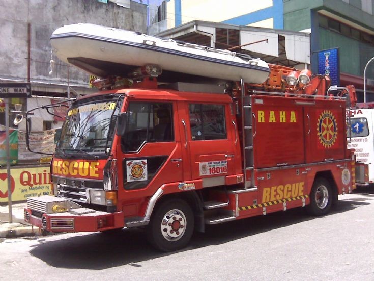Raha Fuso Rescue Truck 