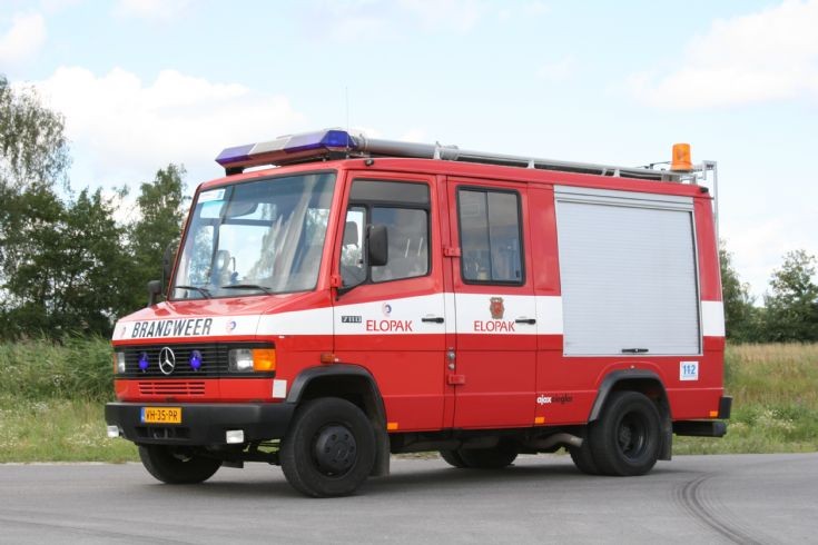 Bedrijfsbrandweer Elopak Mercedes Ajax-Ziegler