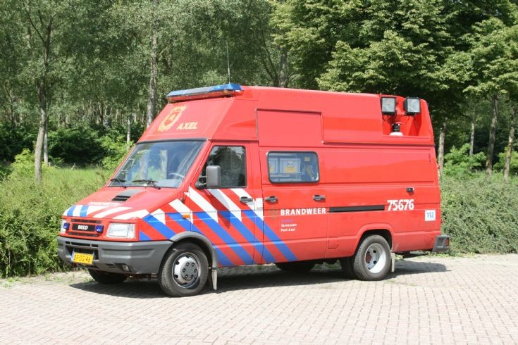 Brandweer Axel Recue unit Iveco 
