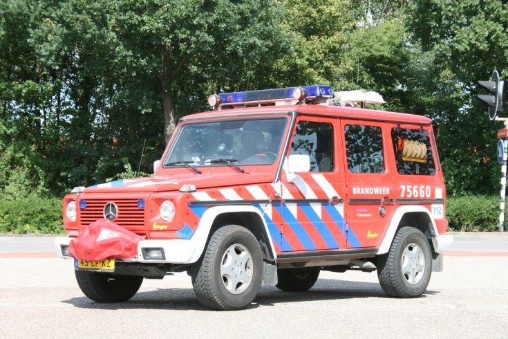 Brandweer Terneuzen Rescue unit Mercedes