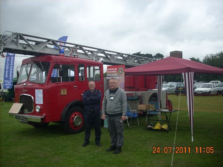 Dennis F27 Magirus TL Norfolk TVG999 at Hoveton