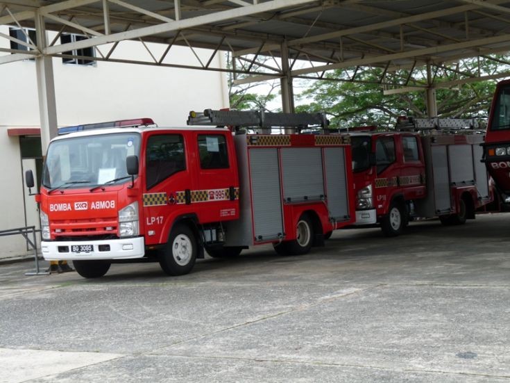 New Isuzu LPs Brunei Fire Rescue