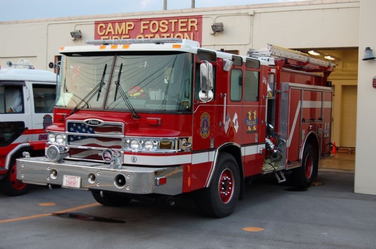 USMC Pierce pumper Okinawa Japan