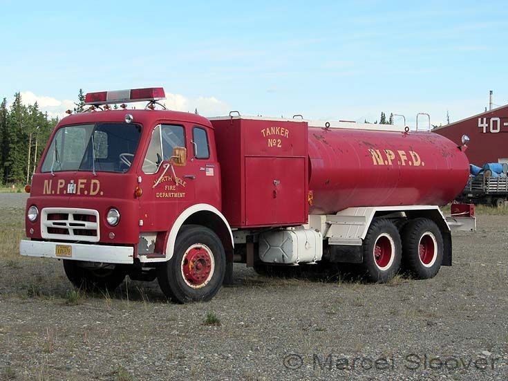 International tanker old North Pole Fire dept