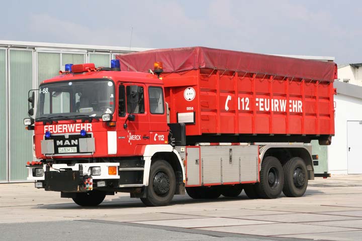 Werkfeuerwehr Merck Darmstadt MAN Prime mover