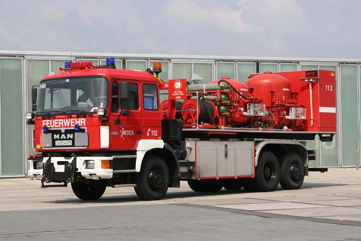 Merck werkfeuerwehr MAN Prime mover