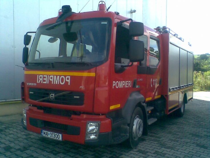 intervation car Volvo Romania 