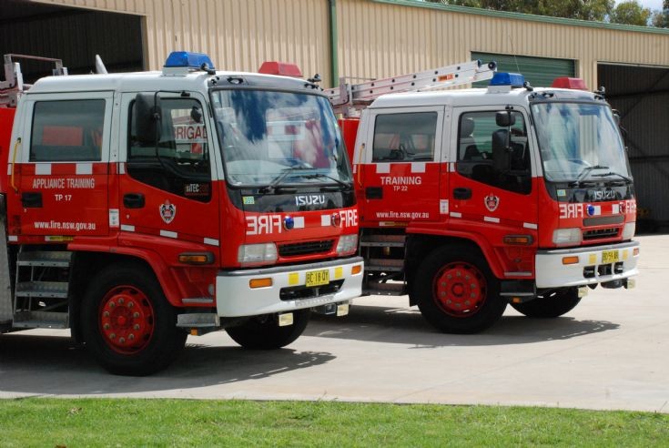 NSWFB Appliance Training Vehicles