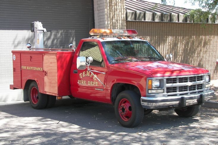 Tempe Fire department Chevrolet maintenance