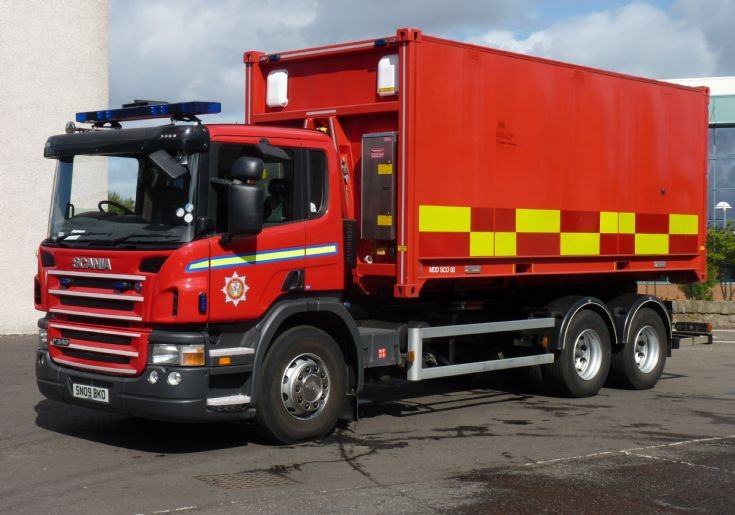 Lothian and Borders FRS Scania PM