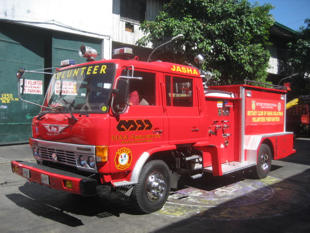 Hino Ranger Fire Engine of Rotary Club Raja Sul.