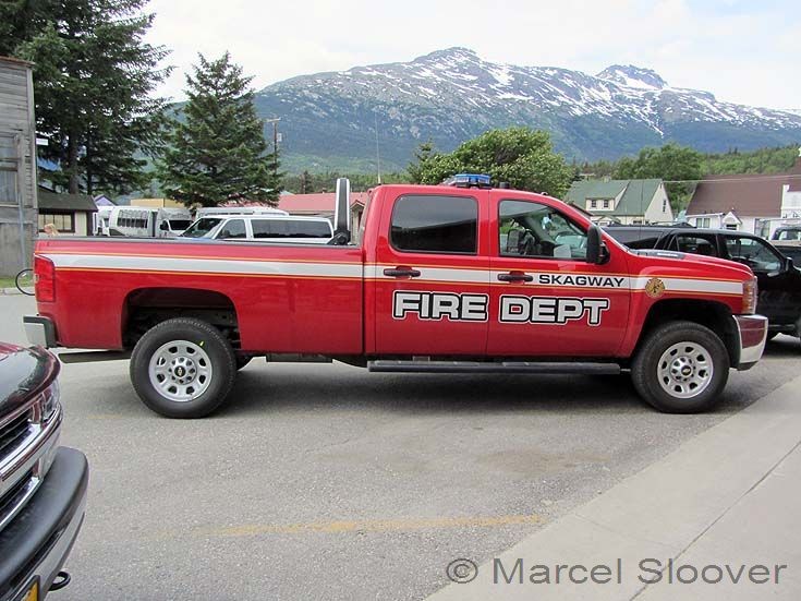 Chevrolet pickup Skagway Fire dept Alaska