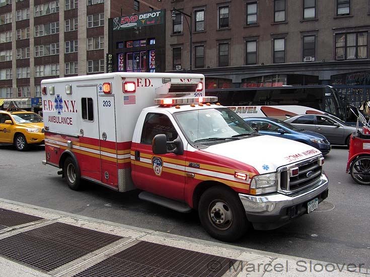 Ambulance 203 FDNY Ford F350