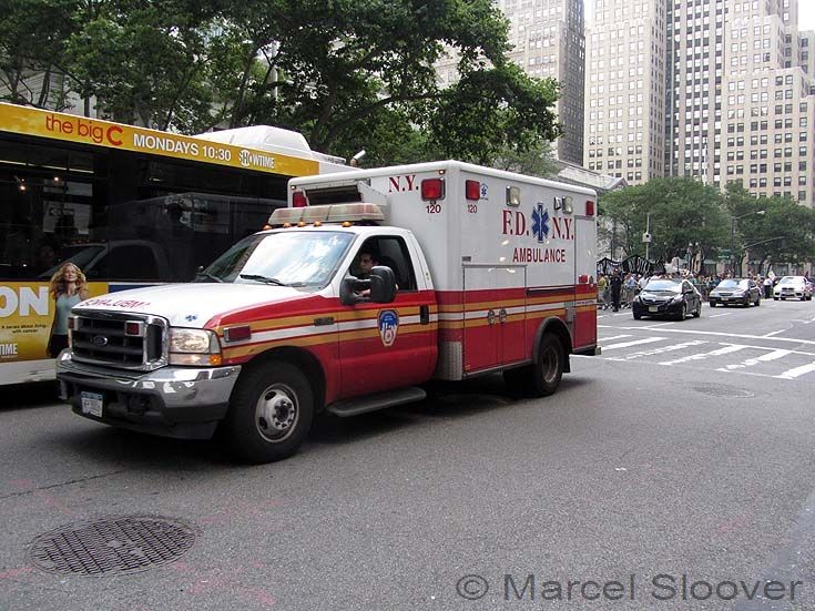 FDNY Ambulance 120 Manhattan