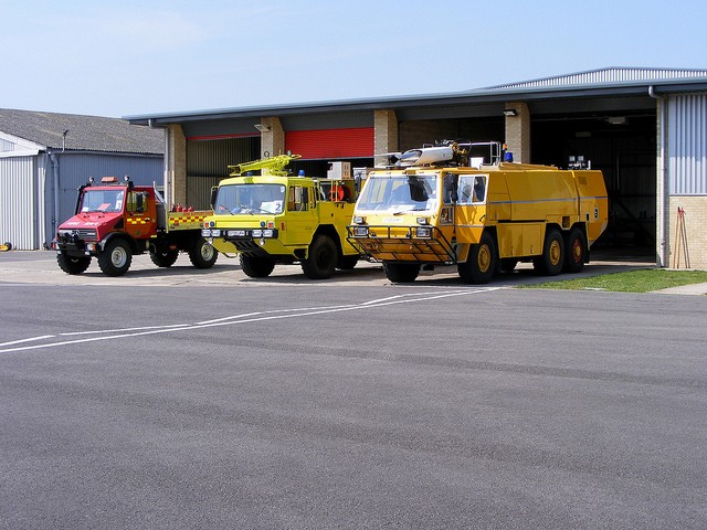 Gloucestershire Airport Crash Rescue line up