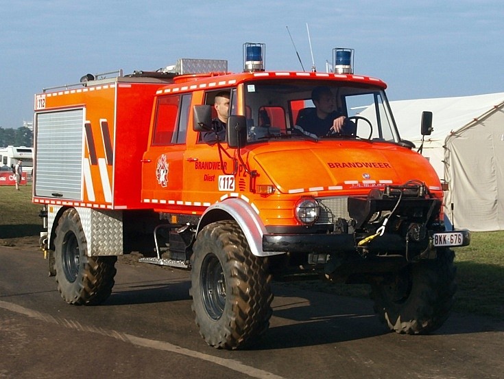 Mercedes Unimog Brandweer Diest BKK 676