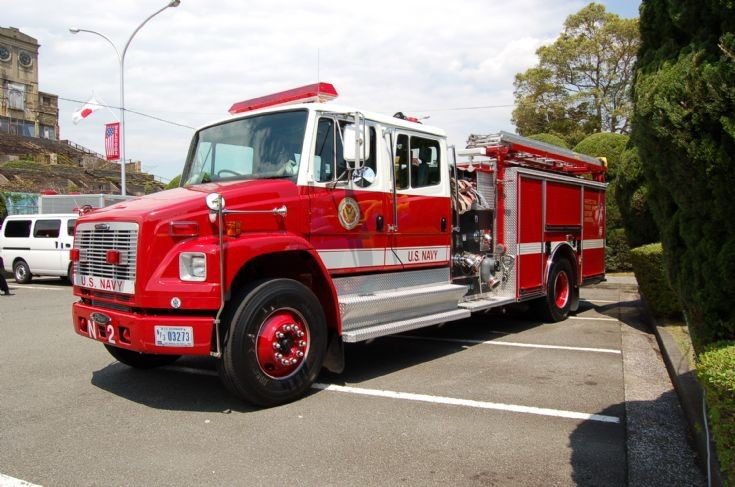 US.Navy Freightliner Pumper Japan 