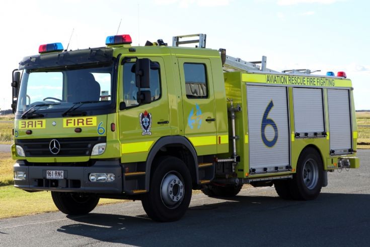 ARFF Mercedes Atego Brisbane Airport