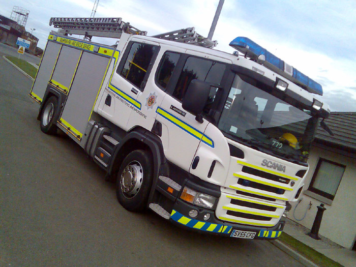 Fire Engines Photos 772 Grampian Fire Service Aberdeen fire station