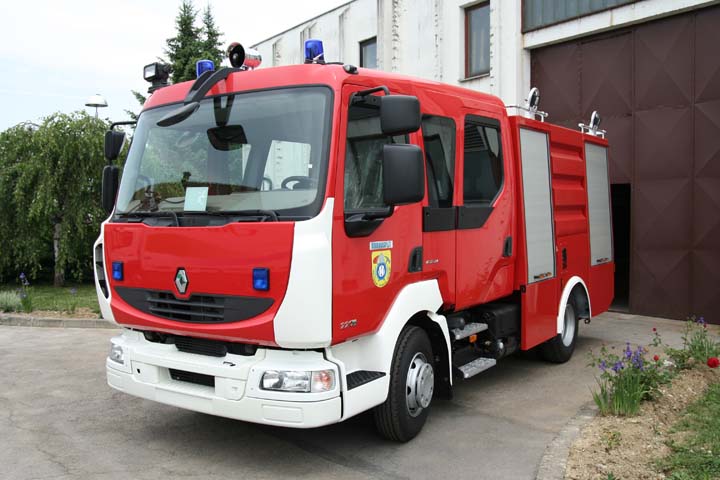 Brodosplit Work Fire brigade Split Croatia