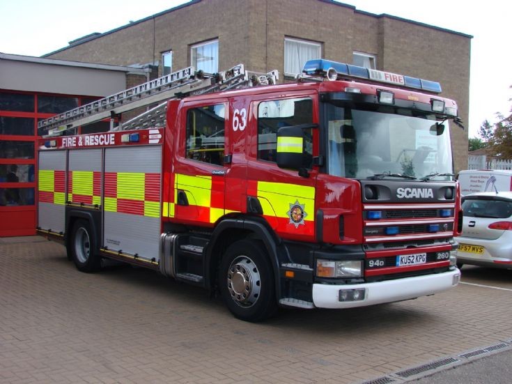 B&LF&RS Scania at Kempston Open Day 2011