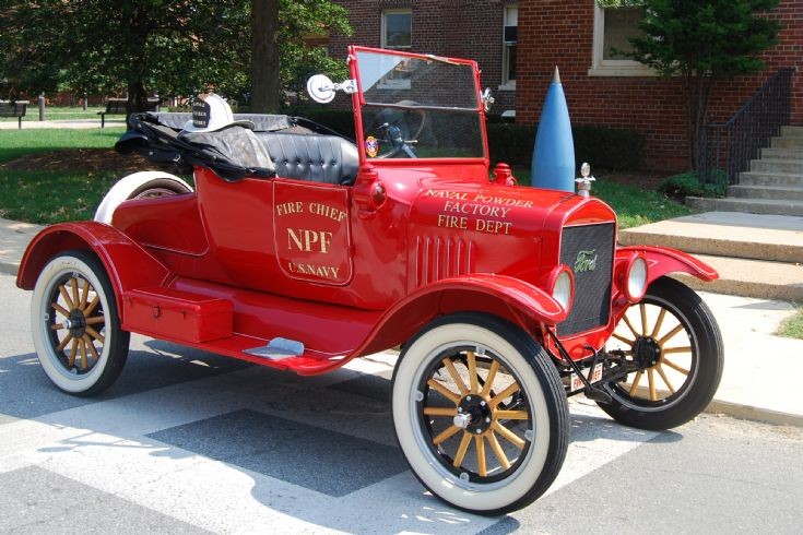 1925 Ford Model T Fire Chief's car